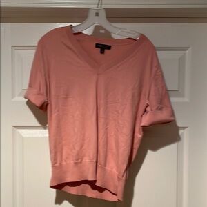 Banana Republic Women's Pink V-Neck sweater